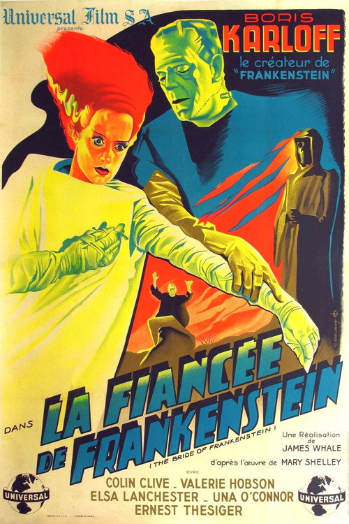Affiche de La Fiancée de Frankenstein