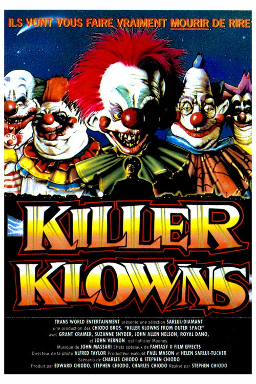 Affiche de Les Clowns tueurs venus d'ailleurs
