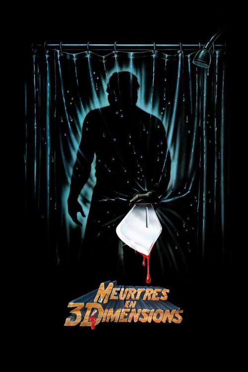Affiche de Vendredi 13, chapitre 3 : Meurtres en 3 dimensions