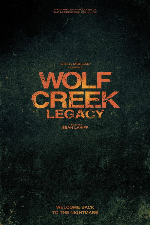 Affiche de Wolf Creek: Legacy