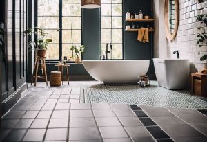 Carreau de ciment pour salle de bain : tendances et conseils de décoration