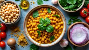 Curry de pois chiche aux épinards : boostez votre immunité avec cette recette riche en antioxydants