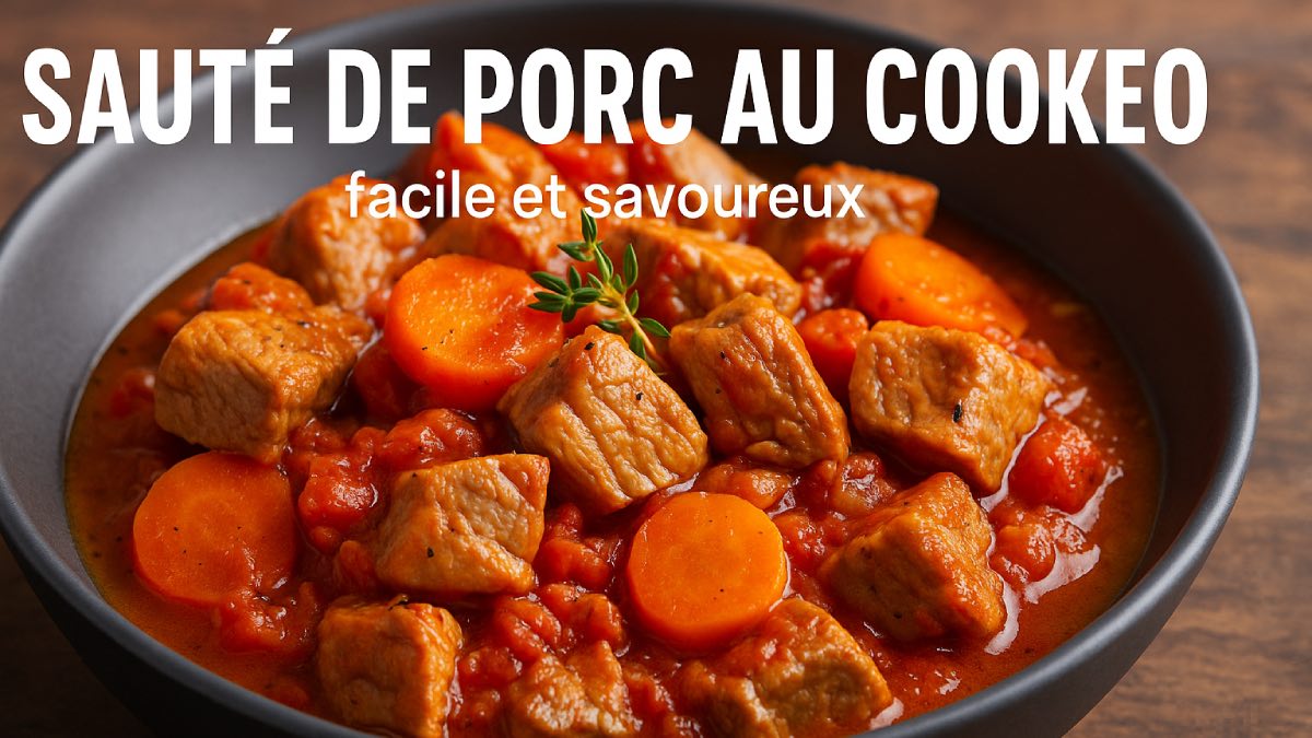 Sauté de porc au Cookeo : la recette facile au fond de veau qui change tout