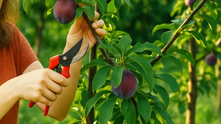 Il taille ses pruniers comme chaque été… et découvre des fruits deux fois plus gros « je ne savais pas que c’était si simple »