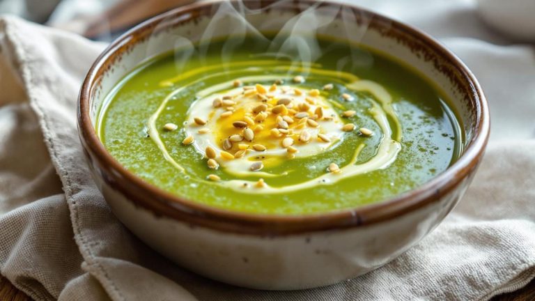 Velouté courgette-parmesan : Crémeux sans crème