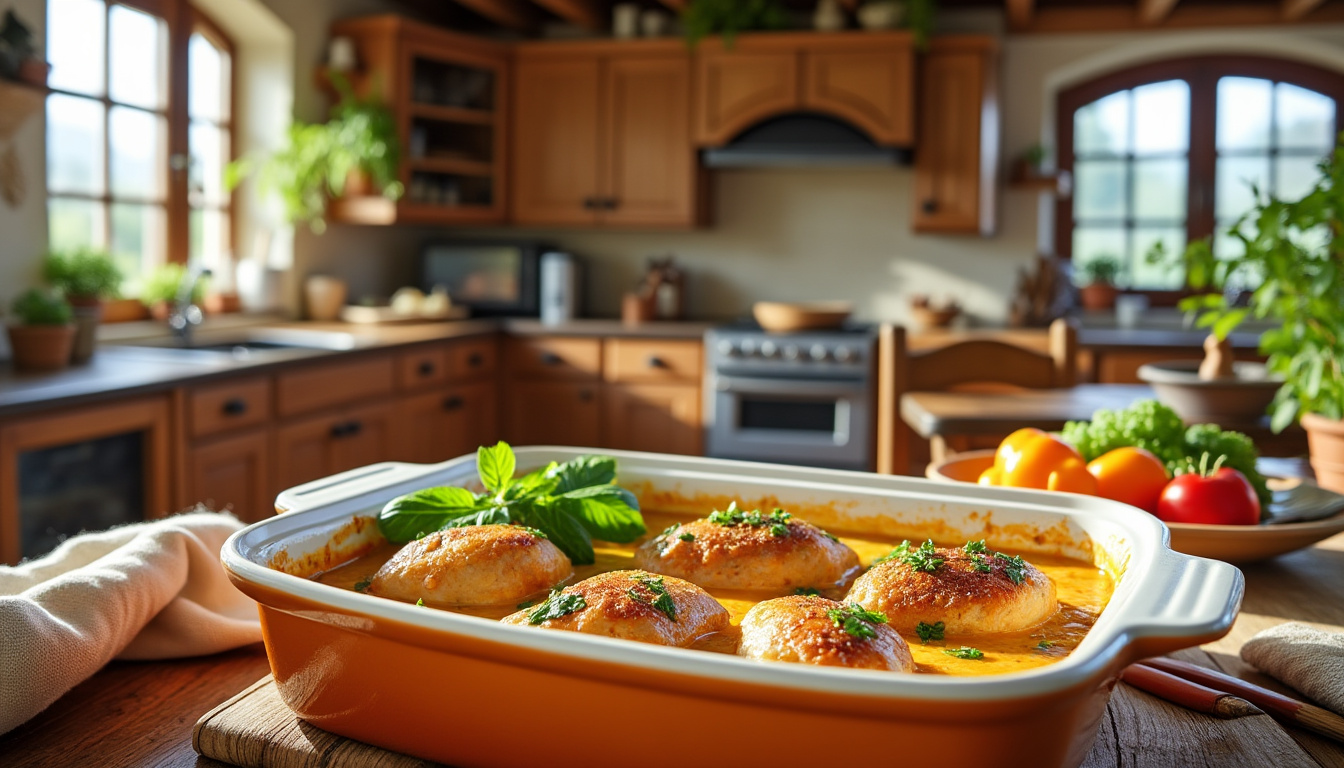 découvrez une recette facile de poulet à la casserole avec seulement 5 ingrédients. un plat savoureux qui séduit toute la famille et dont les restes font des heureux !