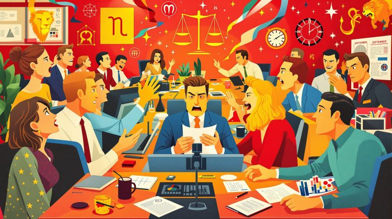 découvrez quel signe du zodiaque sera particulièrement exposé aux conflits et tensions au travail en septembre. anticipez les rivalités professionnelles avec nos conseils astrologiques !