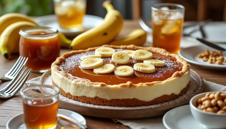découvrez la tarte crème aux bananes foster, une pâtisserie gourmande qui allie douceur, originalité et saveurs exquises pour surprendre tous vos invités et dépasser toutes vos attentes.