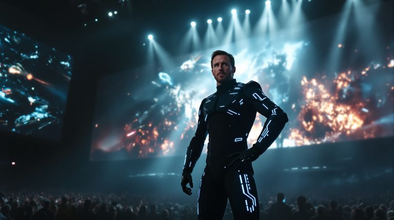 plongez dans l’univers star wars avec le film très attendu 'starfighter' et découvrez ryan gosling sublimé dans un costume futuriste inédit. infos, images et premières impressions sur cette nouvelle aventure galactique !