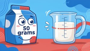 découvrez comment convertir 50 grammes de lait en millilitres facilement avec notre guide pratique pour des mesures précises en cuisine.
