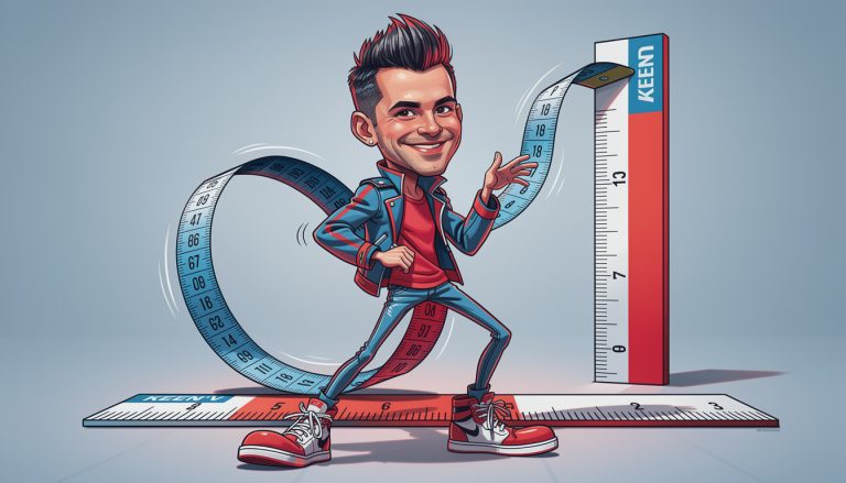 découvrez la taille réelle de keen'v et toutes les dimensions surprenantes de cet artiste à travers notre article détaillé.