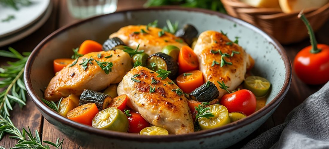 découvrez notre recette facile de poulet à la casserole avec seulement 5 ingrédients ! un plat savoureux, rapide à préparer, parfait pour les soirs de semaine, et dont les restes font toujours envie. essayez-le dès aujourd'hui !