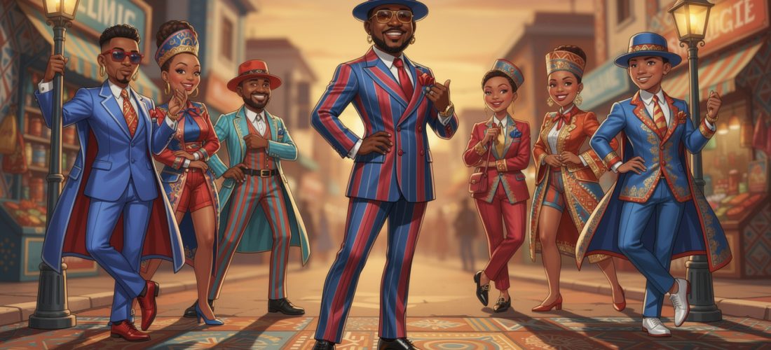 explorez la sapologie, un mouvement culturel et artistique en afrique célébrant le style extravagant et l'expression personnelle à travers la mode.