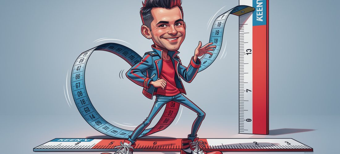 découvrez la taille réelle de keen'v et toutes les dimensions surprenantes de cet artiste à travers notre article détaillé.