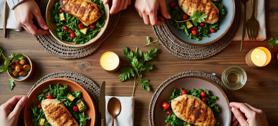 découvrez des idées de dîners savoureux à seulement cinq ingrédients, faibles en glucides et riches en protéines. parfait pour une alimentation saine et rapide au quotidien !