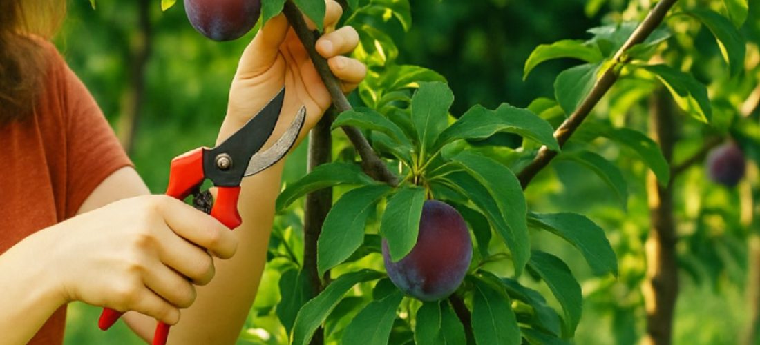Il taille ses pruniers comme chaque été… et découvre des fruits deux fois plus gros « je ne savais pas que c’était si simple »