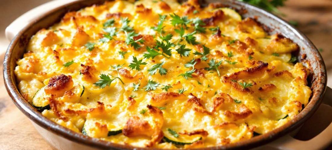 Ce gratin de courgette sans crème épate tous les invités « je n’aurais jamais cru que c’était si léger »